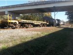 8 axle CSX flat.
